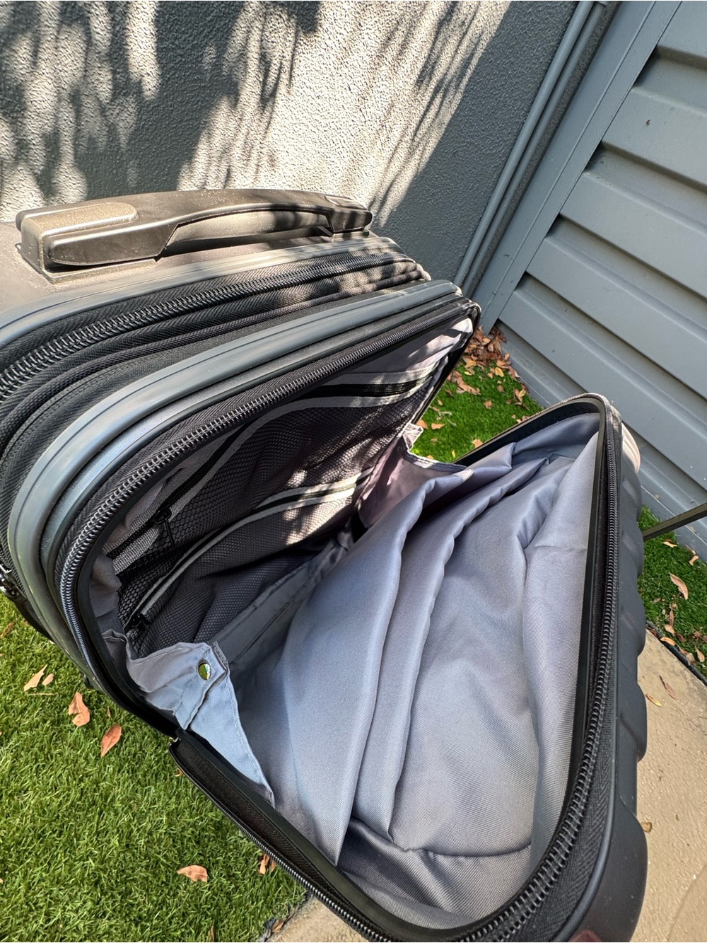 Hard Shell Travel Carry-On - Black - Picture 6 of 13